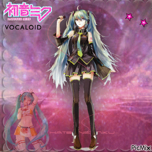 Concours : Vocaloid - GIF animé gratuit