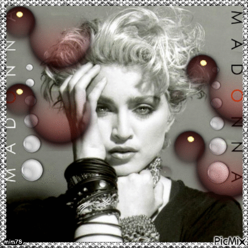 Madonna - Ilmainen animoitu GIF
