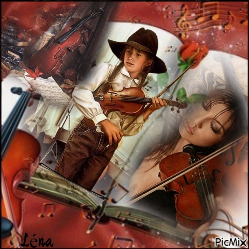Le jeune violoniste - ilmainen png