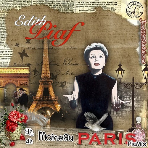 Edith Piaf - png gratuito