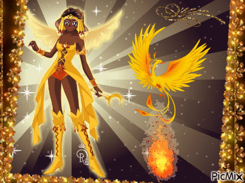 Sailor Phoenix - Animovaný GIF zadarmo
