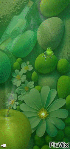Verdes - GIF animado grátis