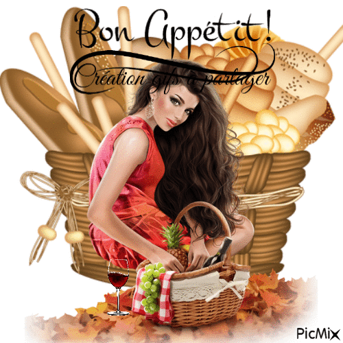 Bon appétit - Ingyenes animált GIF