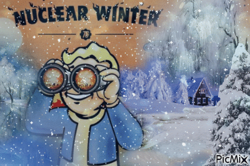Nuclear Winter - GIF animate gratis