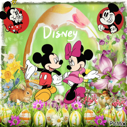 Mickey Mouse - Ester - Nemokamas animacinis gif
