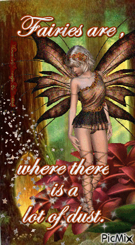 fairies are where there is a lot of dust - Ilmainen animoitu GIF