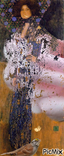 Guiño a Klimt - Animovaný GIF zadarmo