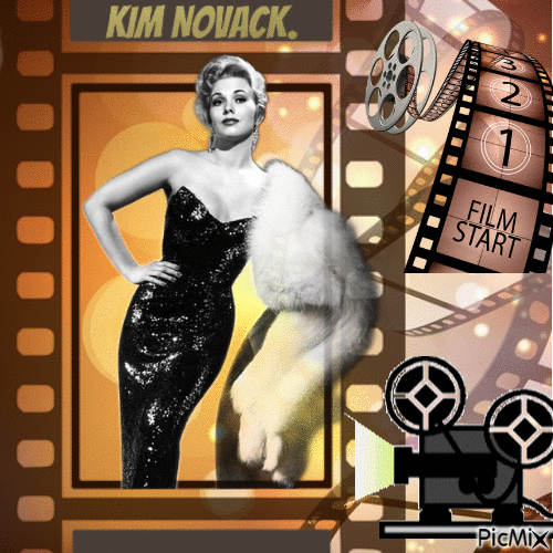 KIM NOVACK - GIF animé gratuit