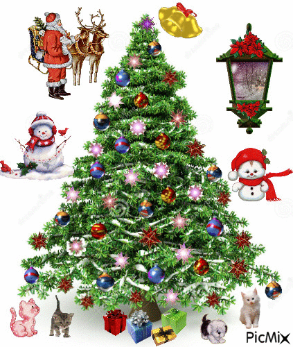 arbol navideño - Ingyenes animált GIF