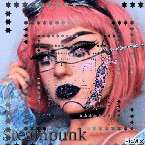 pink steampunk - Free animated GIF