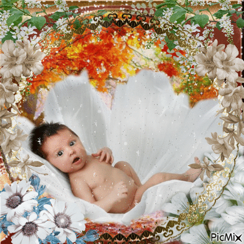 bebé recién nacido - Gratis animerad GIF
