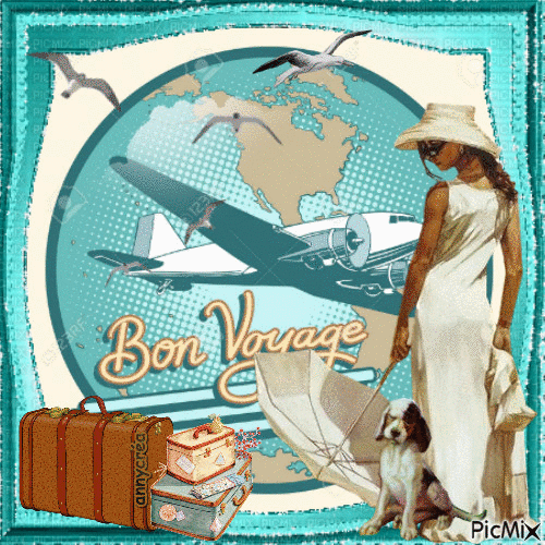 Bon voyage - 免费动画 GIF