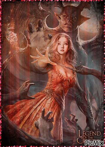 Melisande, demon within_legend of the cryptids_ - GIF animate gratis