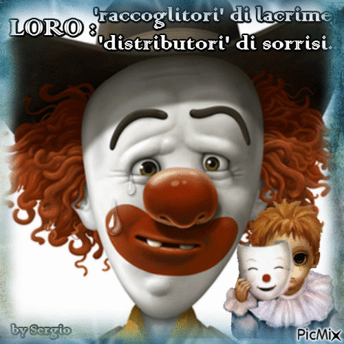 clown - GIF animate gratis