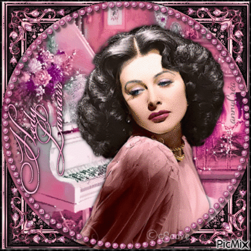 Hedy Lamarr - GIF animasi gratis