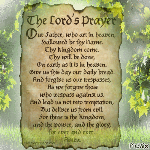 The Lord's Prayer - Δωρεάν κινούμενο GIF