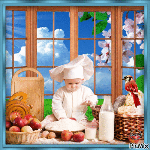 Apfelkuchen - Ingyenes animált GIF