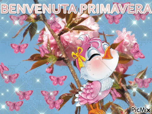 BENVENUTA PRIMAVERA - Безплатен анимиран GIF