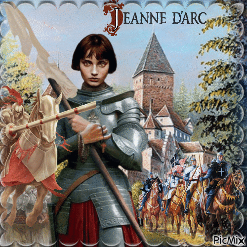 Jeanne d'Arc - Ilmainen animoitu GIF