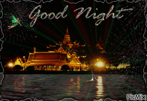 Good night - Ingyenes animált GIF