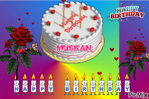 Muskan2 - Бесплатный анимированный гифка