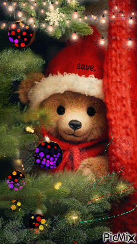 BEARY CHRISTMAS - Bezmaksas animēts GIF