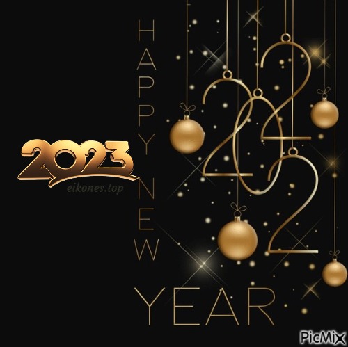 2023-Happy New Year! - nemokama png