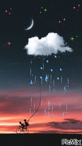 Nube - GIF animado gratis