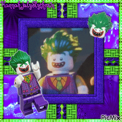 The LEGO Batman Movie - Joker - GIF animate gratis