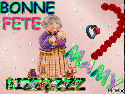 BONNE FETE - Бесплатный анимированный гифка