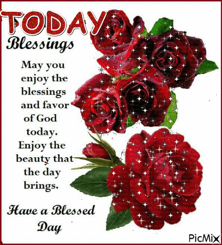 HAVE A BLESSED DAY! - GIF animasi gratis