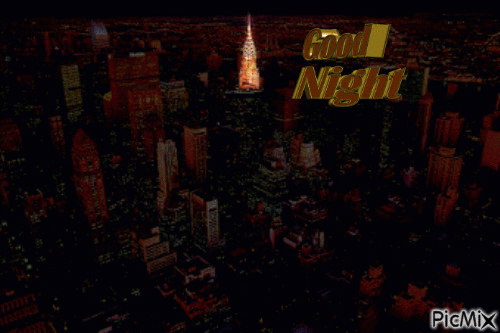 GOOD NIGHT - Free animated GIF