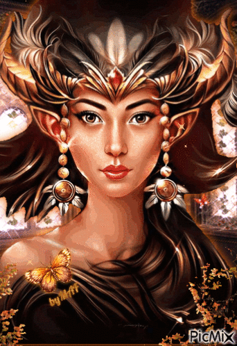 Fantasy Goddess - Gratis geanimeerde GIF