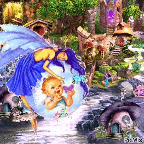 Baby Fairy - Ücretsiz animasyonlu GIF