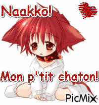 mon p'tit chaton! - Бесплатный анимированный гифка