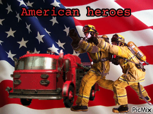 American heroes - Безплатен анимиран GIF