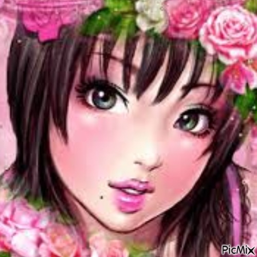 Manga Fleurs - zdarma png