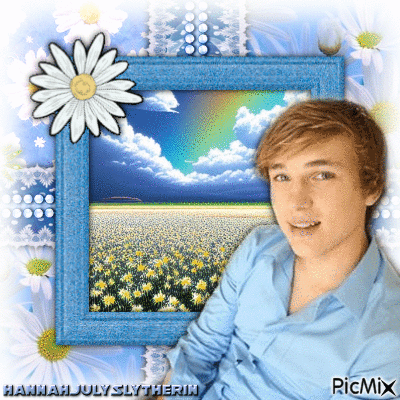 {☼}William Moseley in Daisies{☼} - Free animated GIF