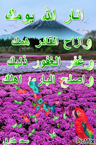 اللهم آمين - GIF animate gratis