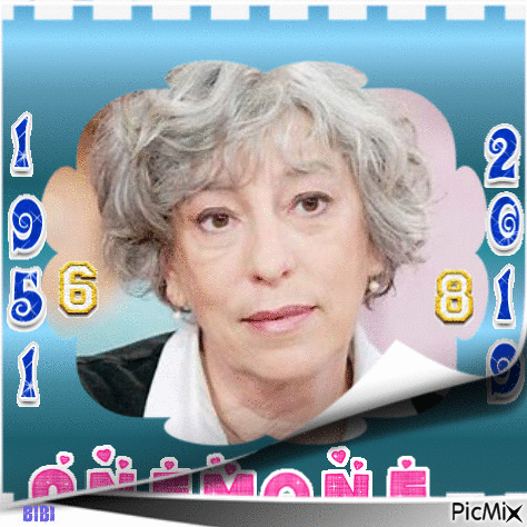 Actrice Anémone. Will miss you - GIF animate gratis