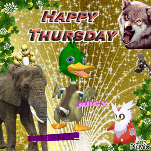It's Thursday - Безплатен анимиран GIF