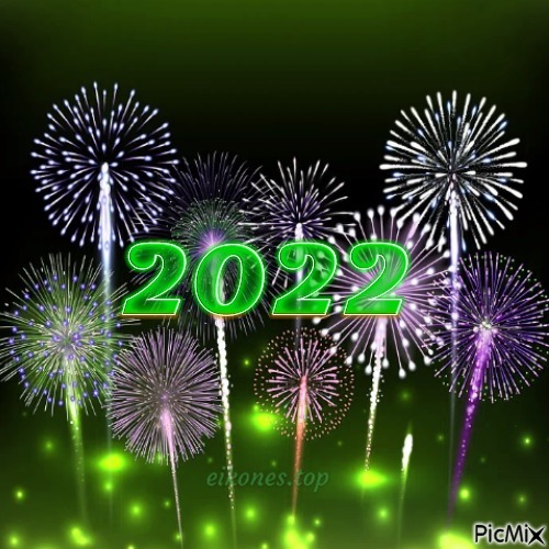 2022-Happy New Year! - kostenlos png