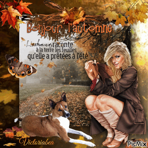 Bonjour l'automne - Free animated GIF