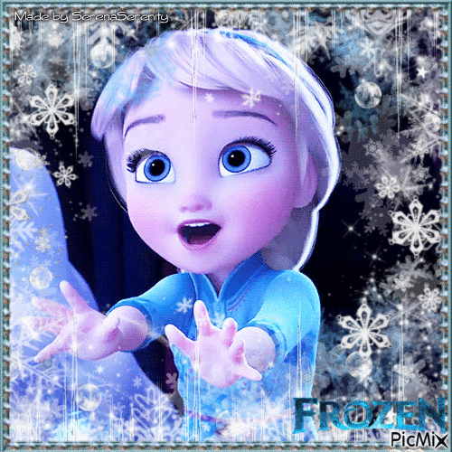 (✿◠‿◠) Frozen / Elsa (◡‿◡✿) SerenaSerenity - Gratis animeret GIF