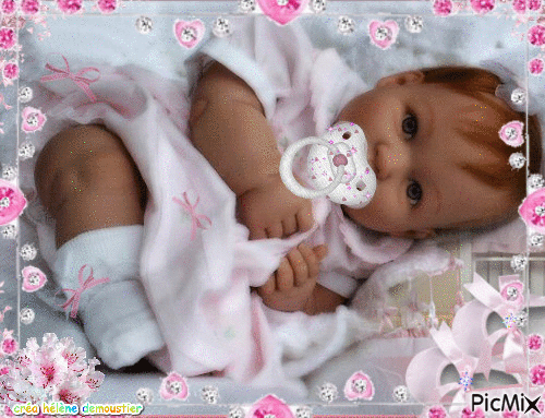 HD bébé - GIF animado grátis