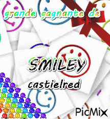smiley pour casti' - GIF animado gratis