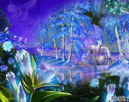 paradis violet - Ilmainen animoitu GIF