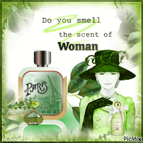 Parfum mit dem Namen der Stadt Paris - 免费动画 GIF