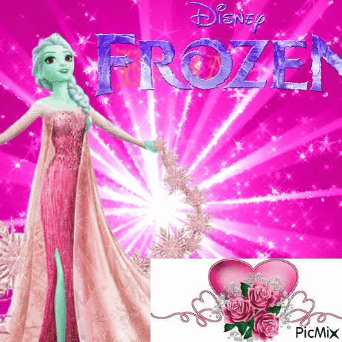 Disney frozen - GIF animado gratis
