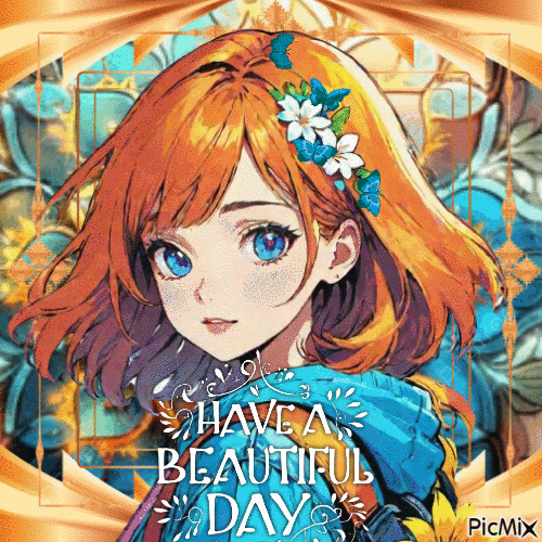 have a beautiful day - GIF animate gratis